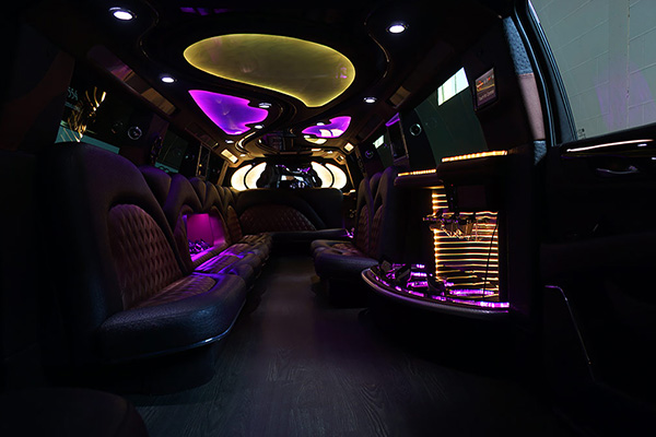 limo with modern features