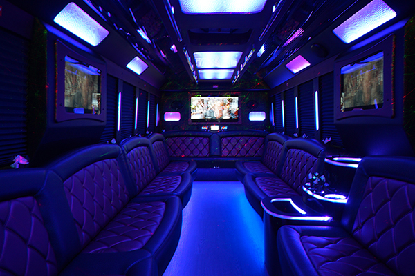 limousine bus for small groups